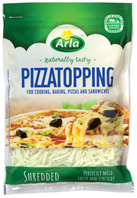 Arla 2 Pizza Topping Shredded 175 g