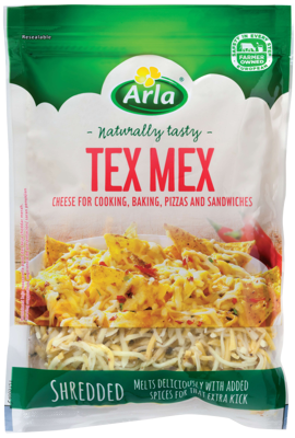 Arla TexMex Shredded Cheese 175 g